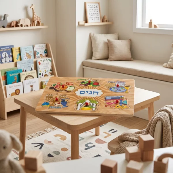 Puzzle en Bois sur les fêtes juives
