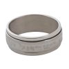 Bague en acier inoxydable - écriture "shema Israel"