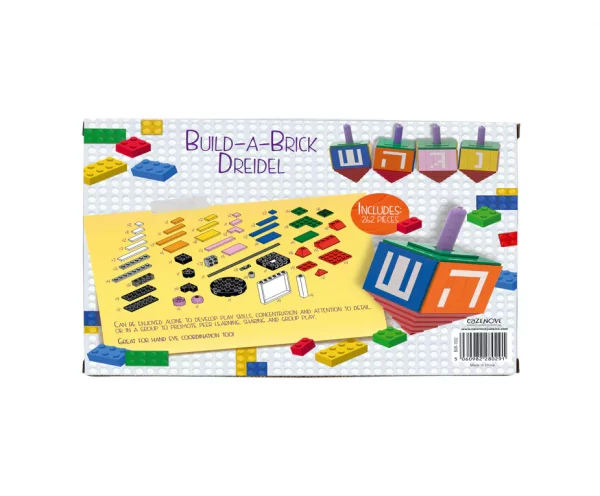 BAB-1002_01 Toupie Légo Brique de Construction