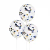DBC-1001_02 Lot de 5 Ballons de Hanouka Confettis