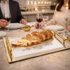 Plateau pour Shabbat en verre