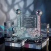 Bougeoir de Shabbat cristal