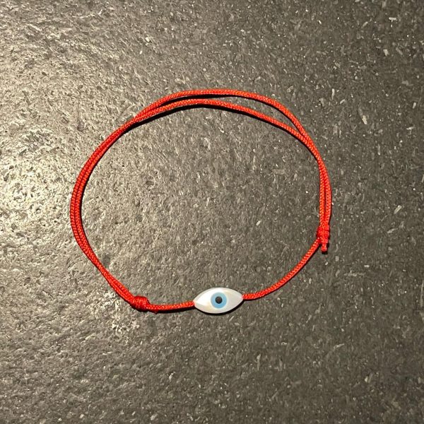 BRACELET FIL ROUGE COULISSANT Œil 