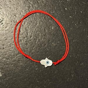 BRACELET FIL ROUGE COULISSANT MAIN 