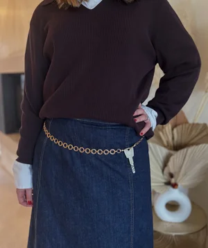 Ceinture de Shabbat (Chaine Dorée)