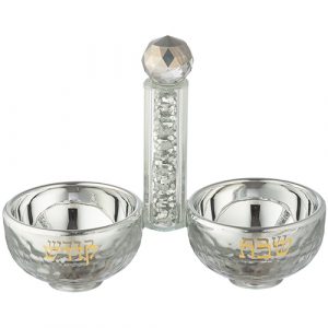 47812 Salière pour Shabbat en Cristal