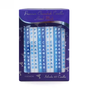 CC-5044 Bougies de Hanouka bleues et blanches