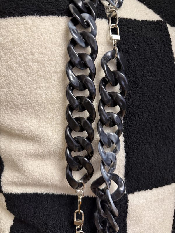 Ceinture de Shabbat Grosses mailles noires