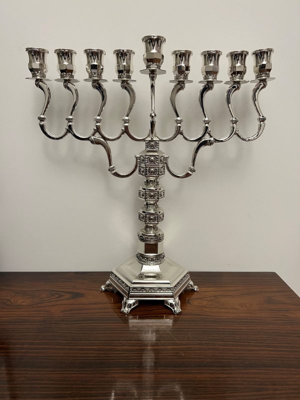 Hanoukia Métal Argenté