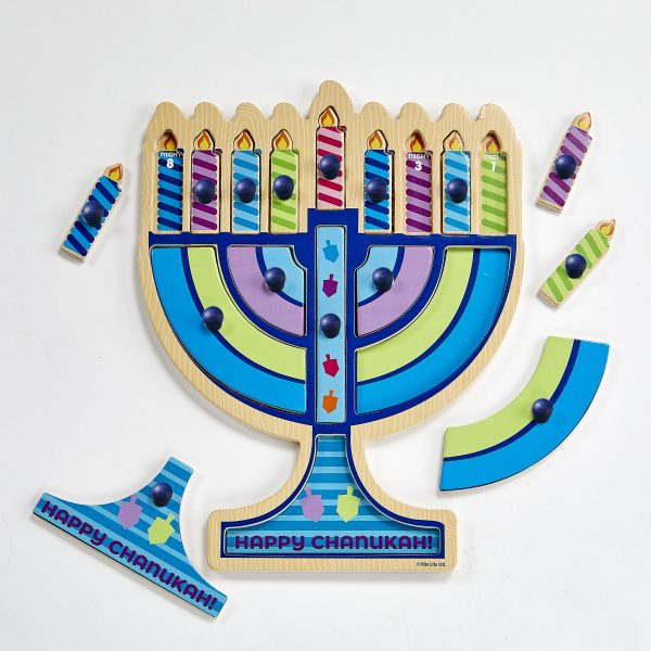 HANOUKIA PUZZLE EN BOIS