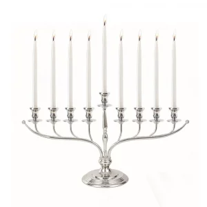 menorah-argent-h45-cm (1) Hanoukia en Métal 88 cm x 45cm