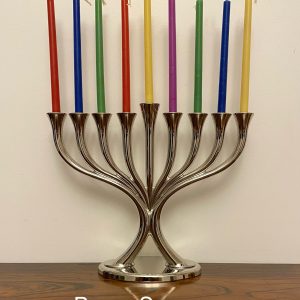 IMG_8164 Hanoukia métal arbre de vie