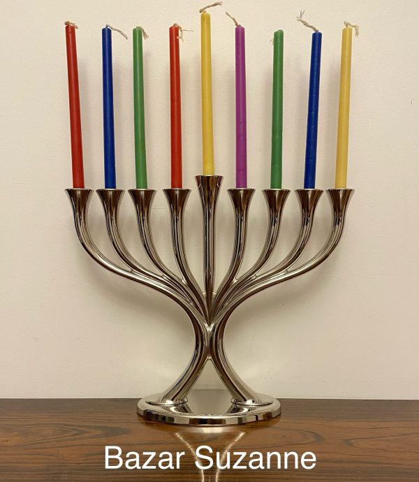 IMG_8164 Hanoukia métal arbre de vie