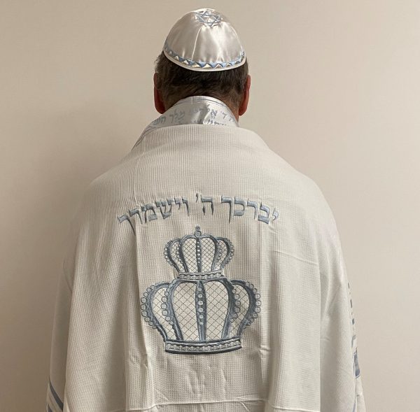 IMG_2593 Talith Coton Brodé Couronne