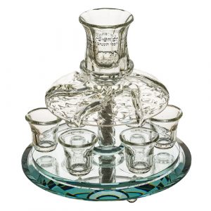 49495 Fontaine à Kidouch Cristal avec 6 petits verres