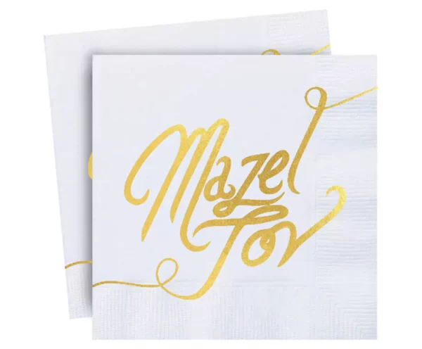 KN-5721_02 Serviettes en papier Mazel Tov