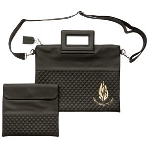 Pochette Talith et Téfiline Flamme Breslev 