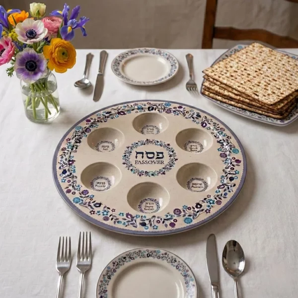 Plateau pour le Seder