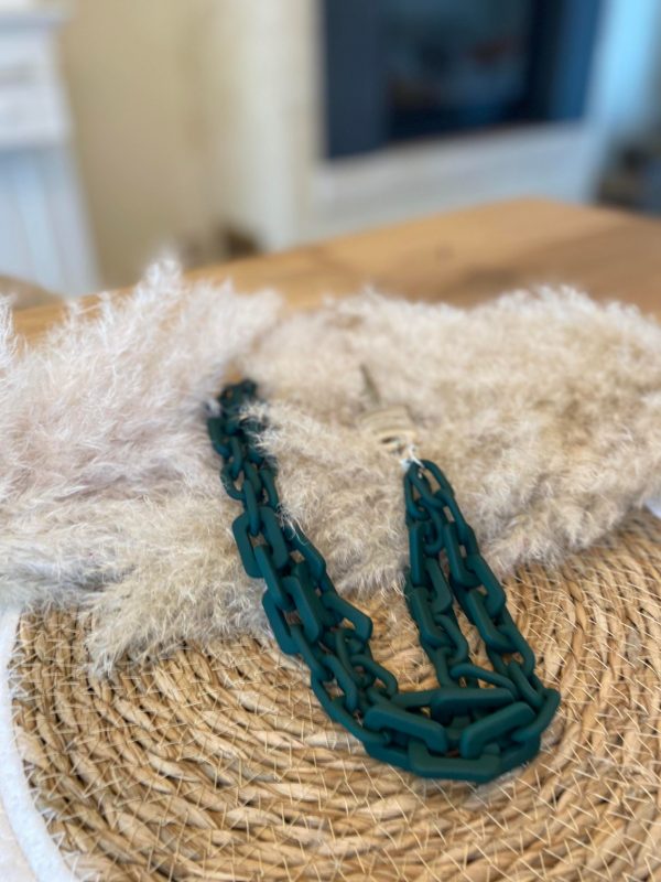 Ceinture de Shabbat Maille Bleu canard