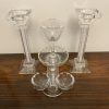 COFFRET VERRE KIDOUCH SALIERE ET BOUGEOIR DE SHABBAT