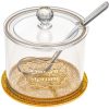Pot à Miel avec cuillère  en plexiglass