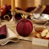 Grenade en Aluminium couleur rouge
