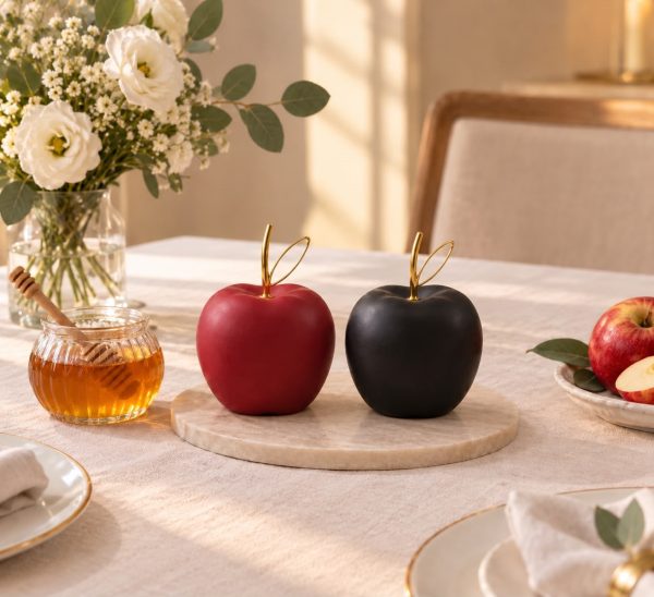Décoration pomme en céramique