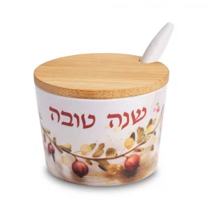 Pot pour le Miel en fibre de Bambou