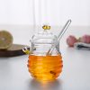 Pot à miel abeille en verre 280ml