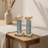 Bougeoir de Shabbat Cristal