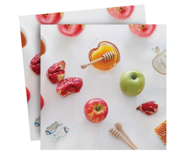 Serviettes en papier pour Roch Hachana