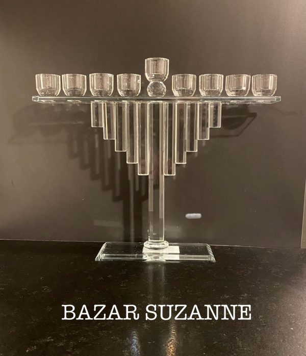 Hanoukia  en cristal