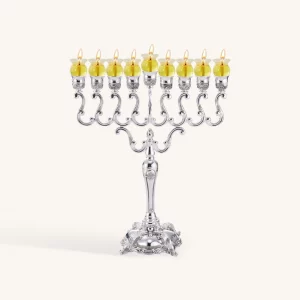 hanoukia GM 30238 Hanoukia en Métal Argenté 56 cm