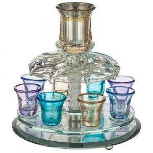 40572 Fontaine à Kidouch Cristal avec 8 petits verres
