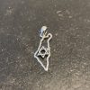 Pendentif Carte d'Israël en Argent