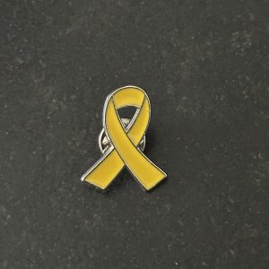 IMG_6761 Pins jaune otages 7 octobre