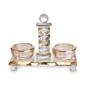 Salière pour Shabbat en cristal 