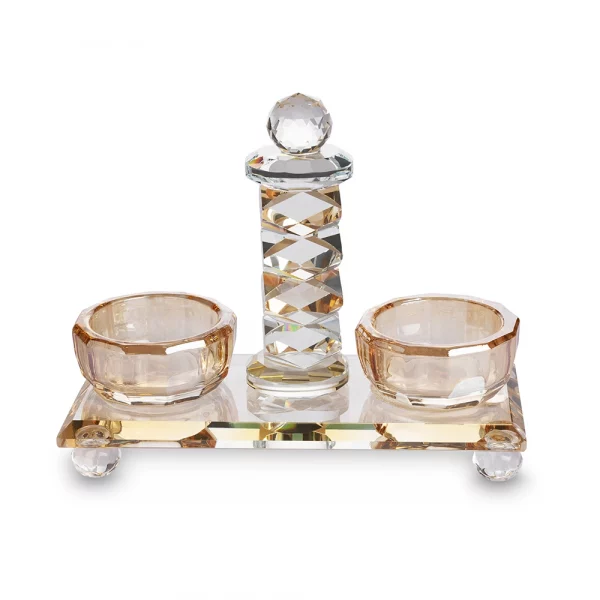 Salière pour Shabbat en cristal 