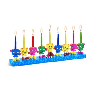 Hanoukia Menorah dansantes