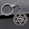 Porte clefs Maguen David et Haï