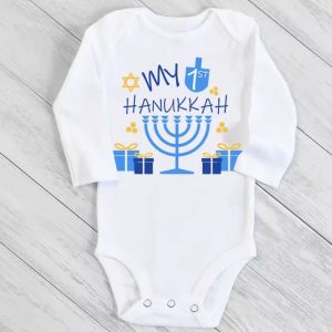 IMG_4578 BODY BÉBÉ "MY 1ST HANNUKKAH"