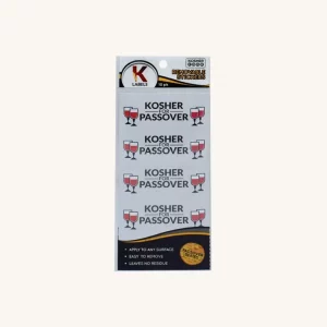 b3eb4b055643e8a6d2703c552dfb33d4bd3269d46bc1d54a536bdff2aced4c59 lot de 10 étiquettes sticker Kosher for Passover