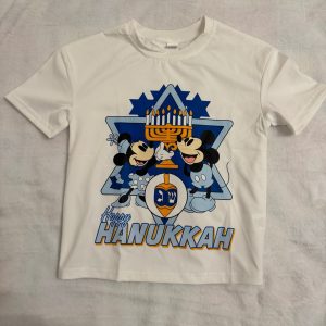 dd68e8ed-b9c3-4de8-834a-36054340a829 Tee-Shirt "HAPPY HANOUKA" - Mickey & Minnie