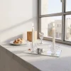 Bougeoir de Shabbat en verre