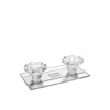 Bougeoir de Shabbat en verre