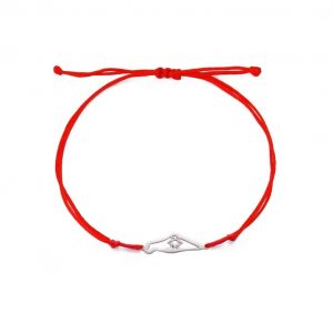 Bracelet fil rouge carte d'Israël