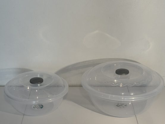 Bassine à Halot transparente Diamètre  30 cm  5 litres – Image 2