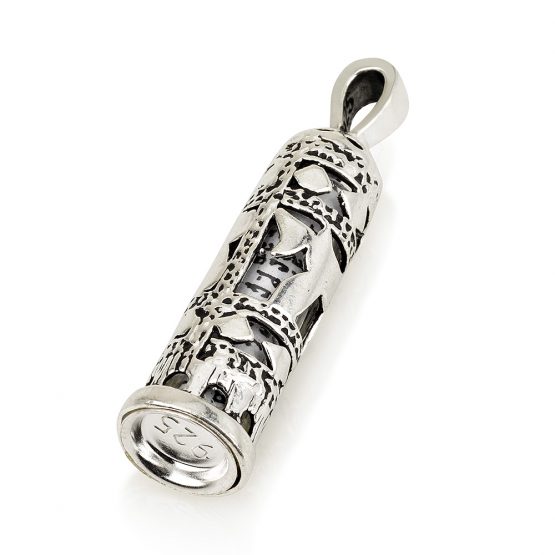 Pendentif Mezouza  en Argent 