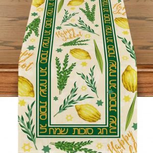 09383639-55a7-4136-a585-822b5254666c chemin de table en lin Souccoth