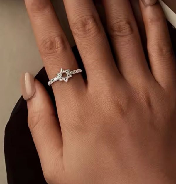 Bague Maguen David en Argent